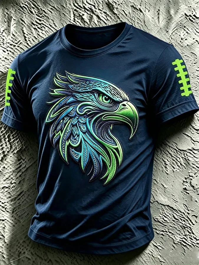 Seattle Seahawks Merch Eagle Art Seattle Football T-Shirt Men Game Day Shirt Fans Gifts Seattle Seahawks Merch Eagle Art Seattle Football T-Shirt Men Game Day Shirt Fans Gifts