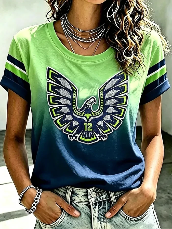 Seattle Seahawks Merch Seattle Football T-Shirt Men Eagle Art Game Day Apparel Womens Seattle Seahawks Merch Seattle Football T-Shirt Men Eagle Art Game Day Apparel Womens