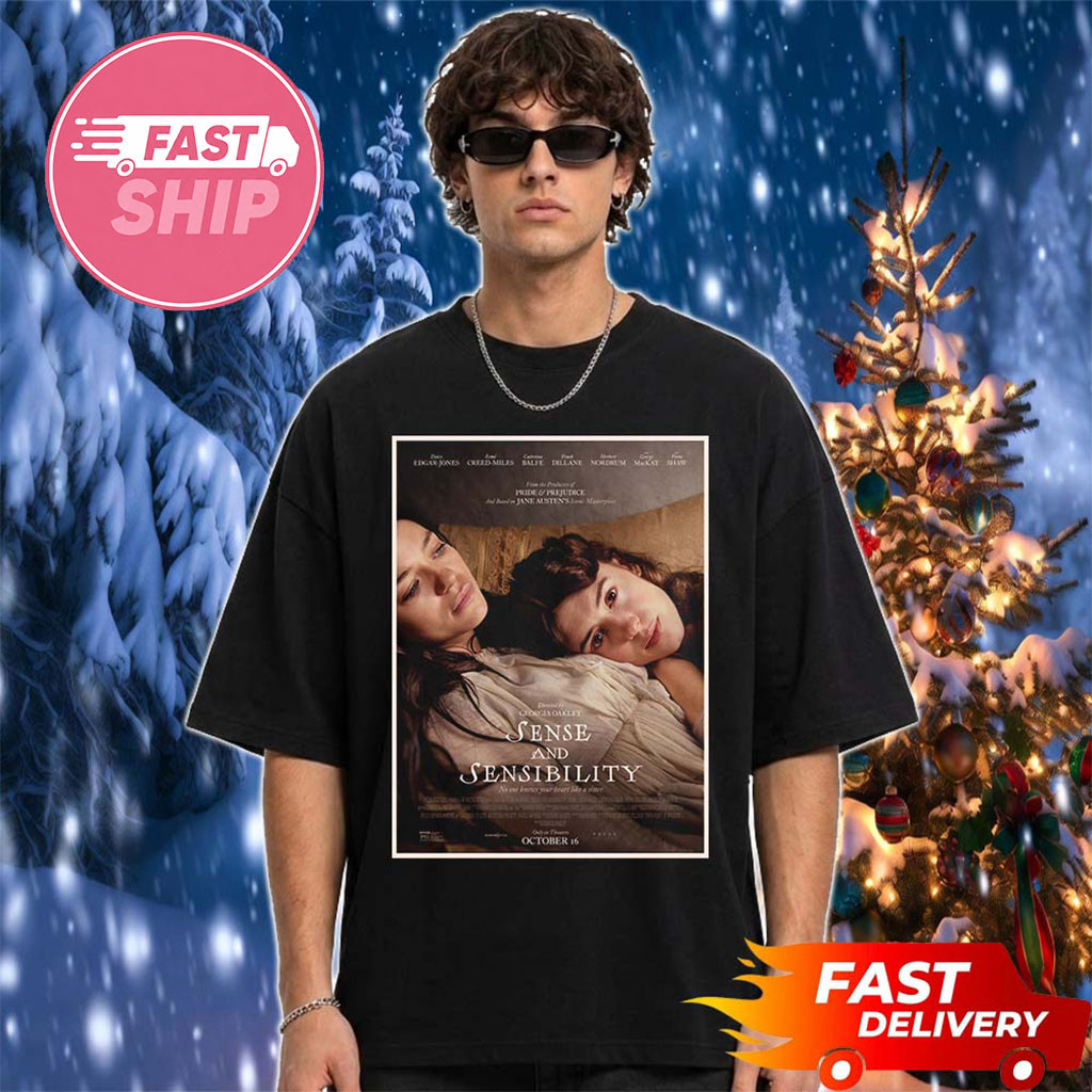 Sense And Sensibility Merch Movie Only In Theaters October 16 2026 T-Shirt Gifts For Friends