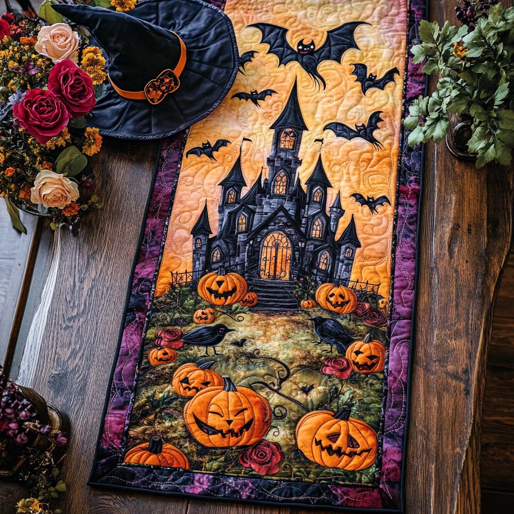 Shadow Lane Quilted Table Runner Dinner Table Decor Ideas Good Halloween Presents