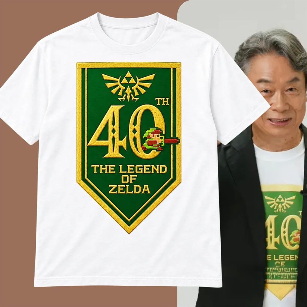 Shigeru Miyamoto The Legend Of Zelda Ocarina Of Time 40Th Anniversary T-Shirt Gift For Brother
