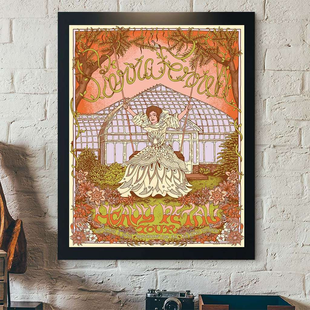 Sierra Ferrell Northampton MA 2026 Event Poster Sierra Ferrell Merch Wall Art And Decor