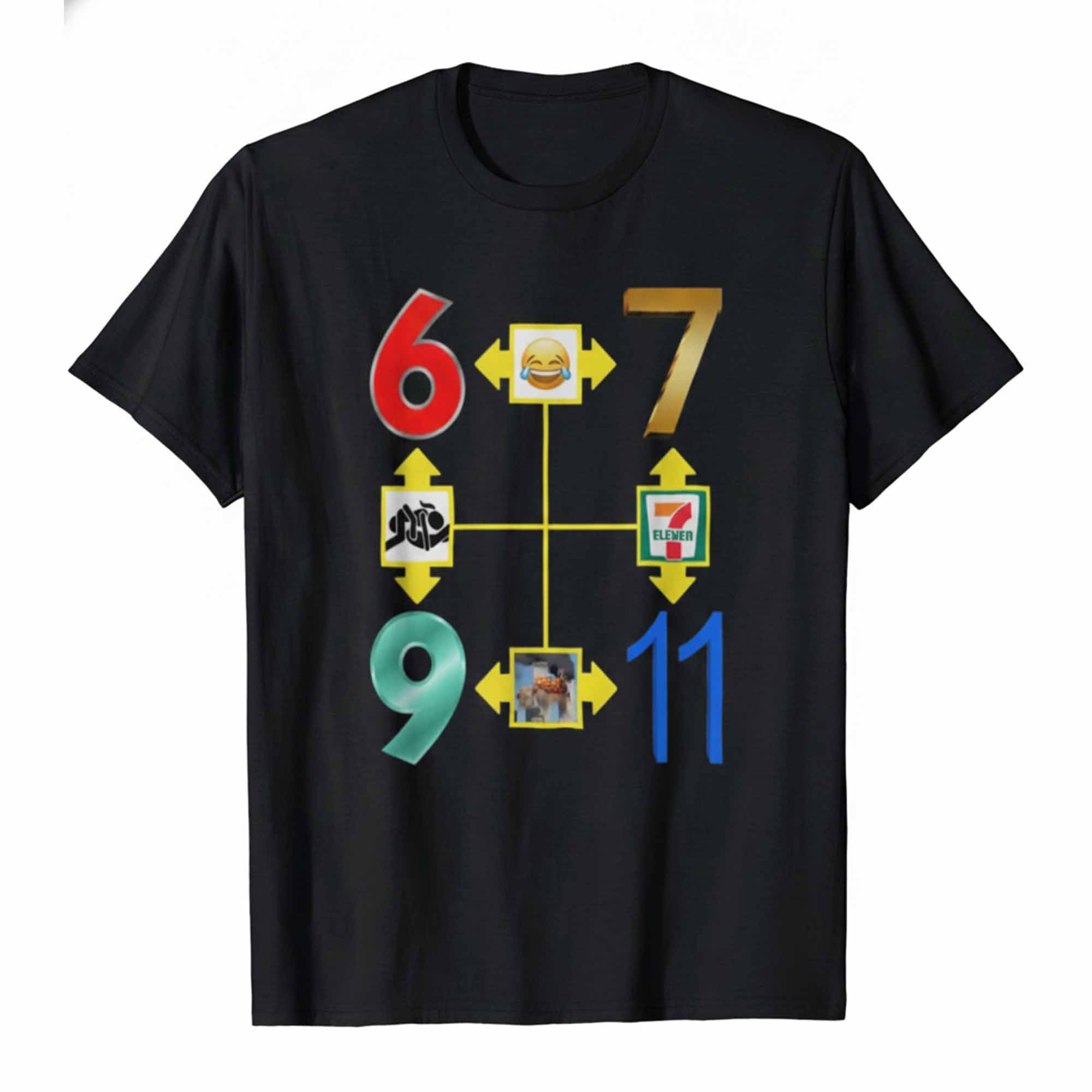 Six Seven Nine Eleven 6 7 9 11 Shirt