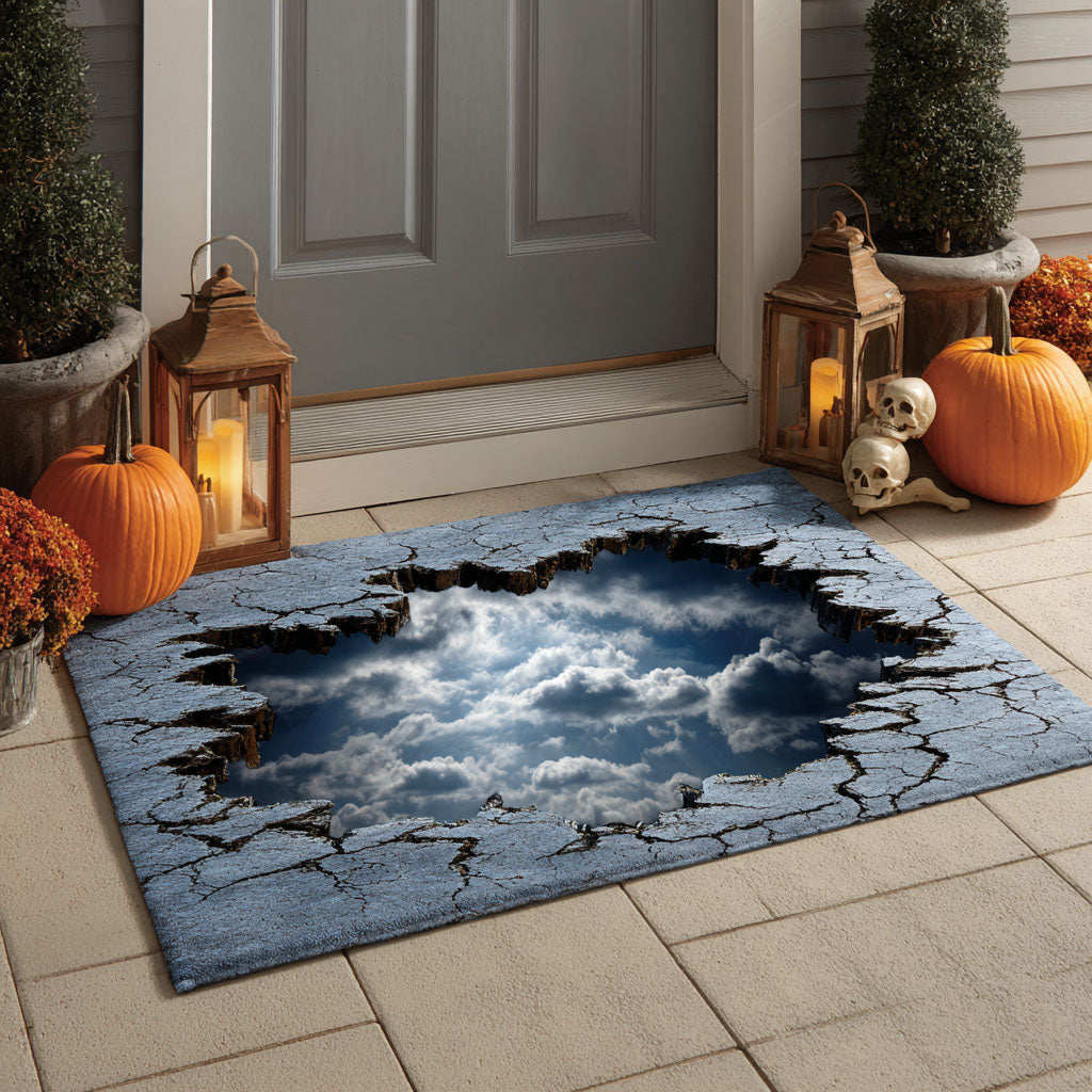 Skyfall Portal Doormat Halloween Porch Mats Home Decor Halloween Gifts For Family