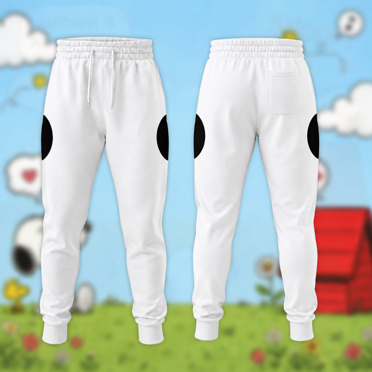 Snoopy Cartoon Puppy Costume Sweatpant Peanuts Merch Gift Ideas For Cartoon Lovers Snoopy Cartoon Puppy Costume Sweatpant Peanuts Merch Gift Ideas For Cartoon Lovers