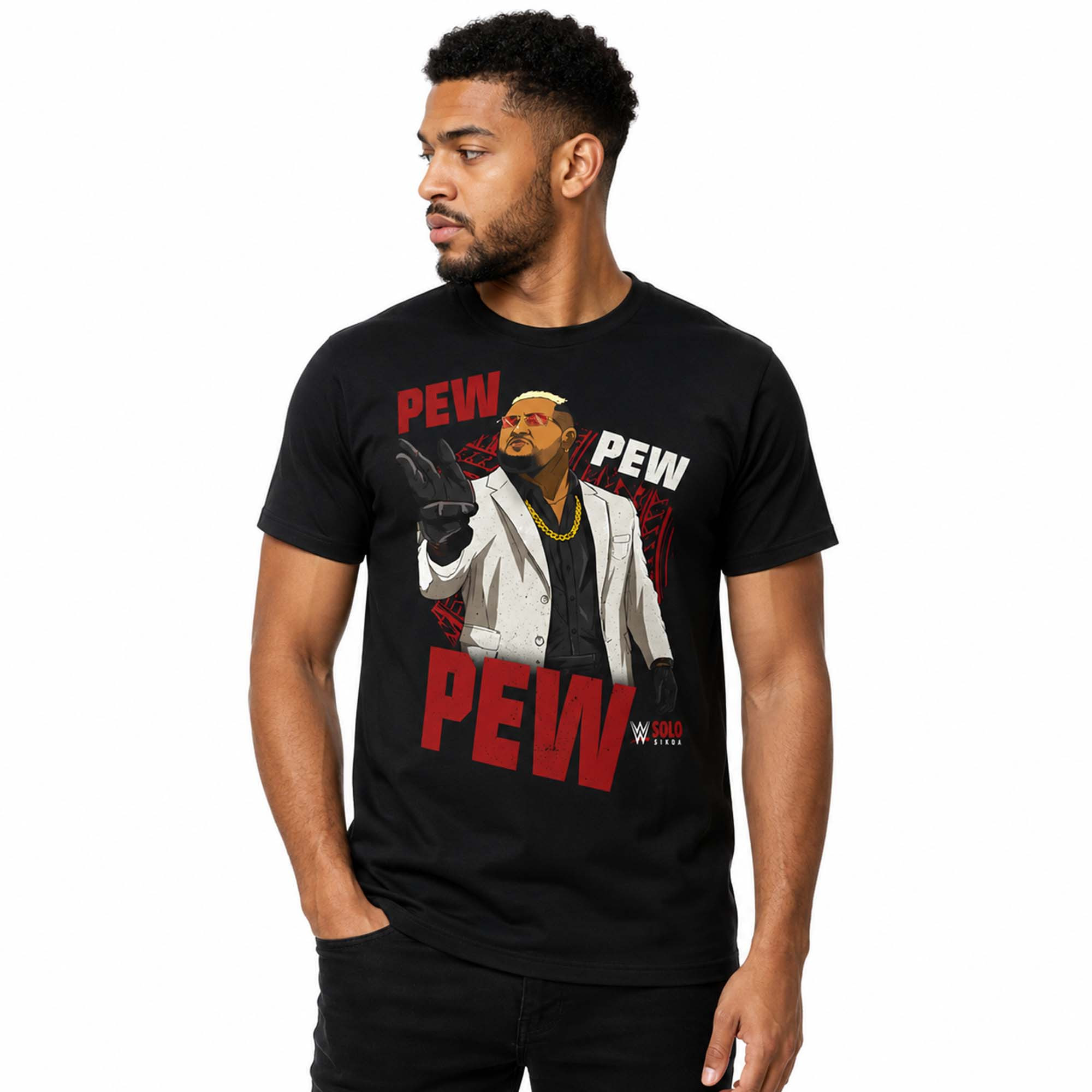 Solo Sikoa PEW PEW Shirt - Viral Raw Tee 2026