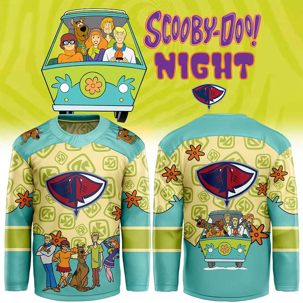 South Carolina Stingrays Scooby Doo 2026 Alternate Night Hockey Jersey Stingrays Merch South Carolina Stingrays Scooby Doo 2026 Alternate Night Hockey Jersey Stingrays Merch