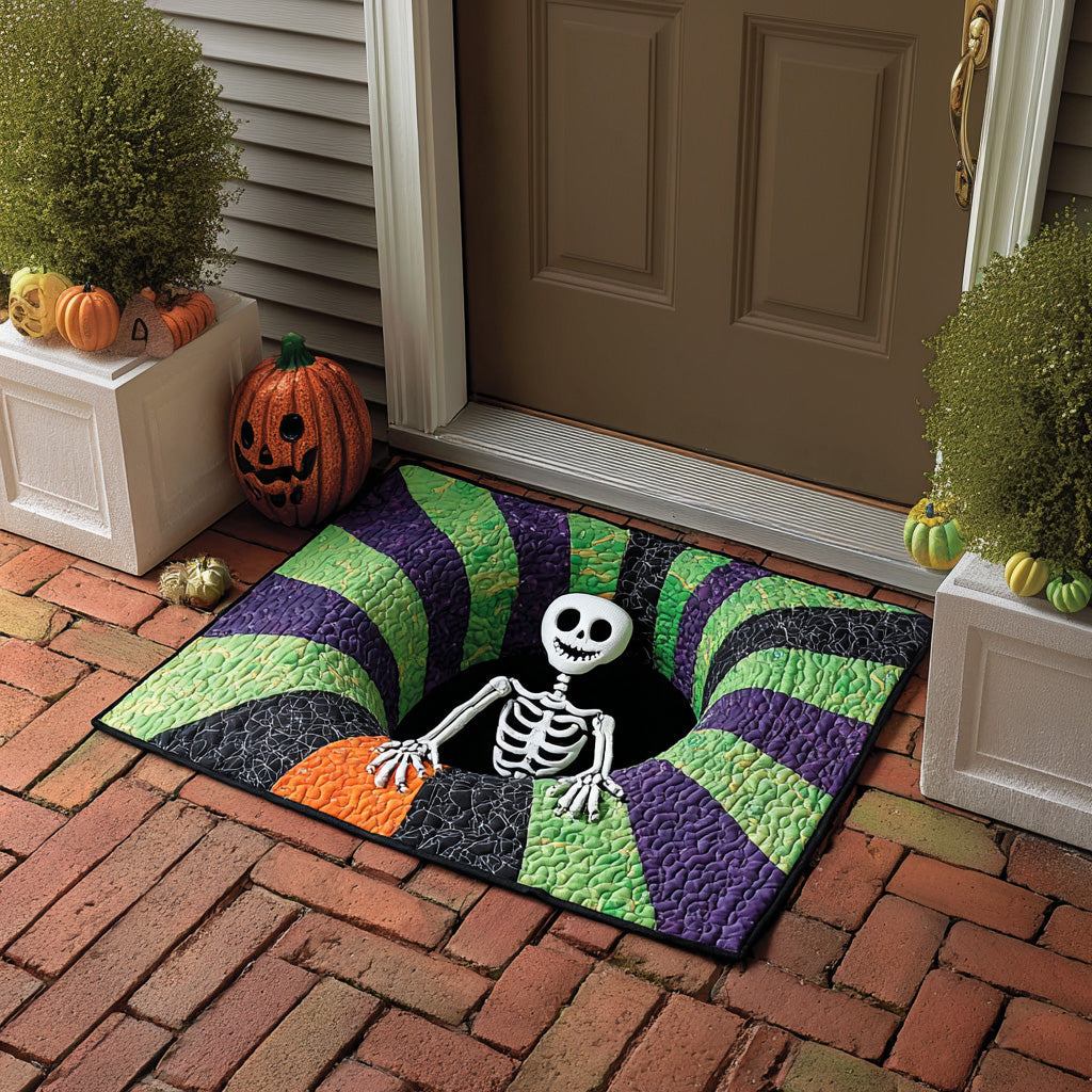 Spiral Bones Doormat Spiderweb Doormat Fall Porch Decor Ideas Gift Ideas Halloween