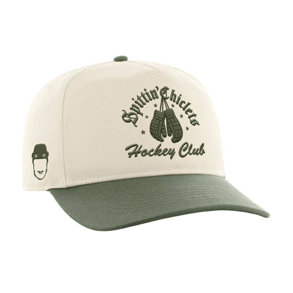 Spittin Chiclets Gloves Hockey Club Hat Embroidered Cool Gifts For Hockey Fans