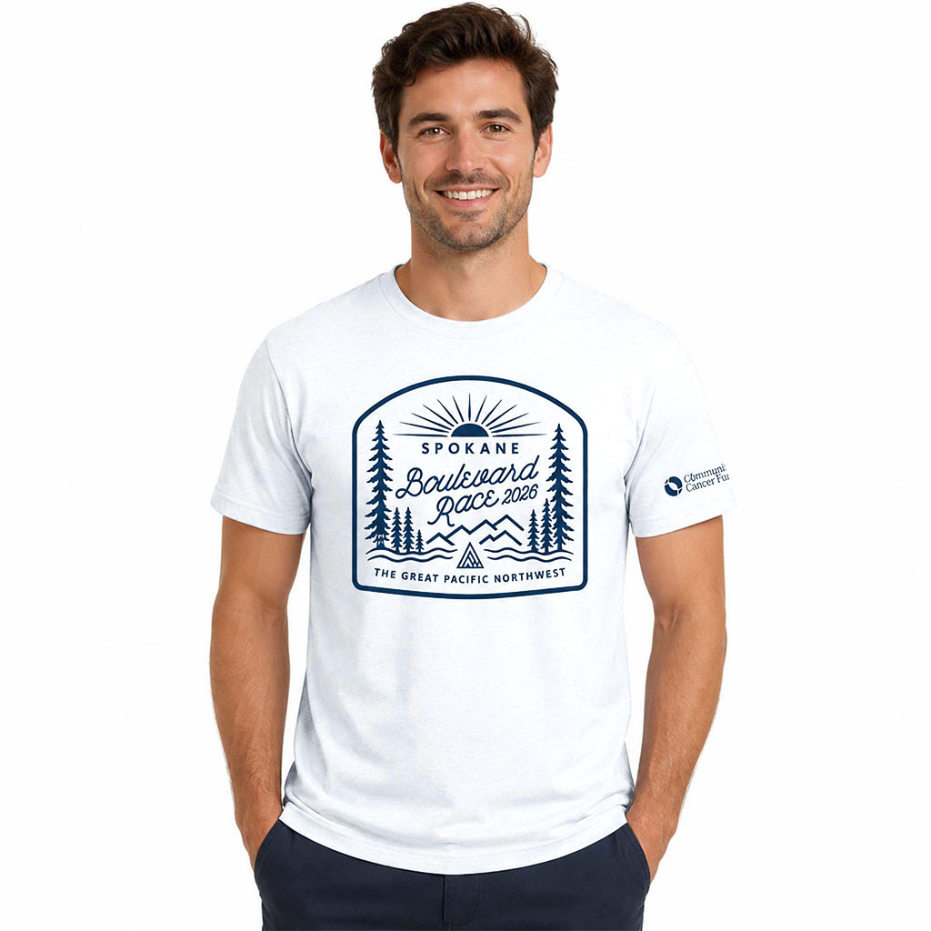 Spokane Boulevard Race 2026 The Great Pacific Northwest Shirt Running Event Graphic T-Shirt