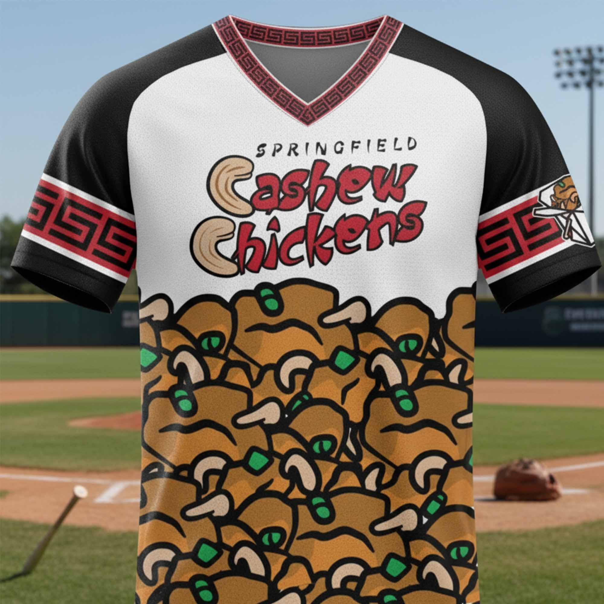 Springfield Cardinals Cashew Chickens Jersey