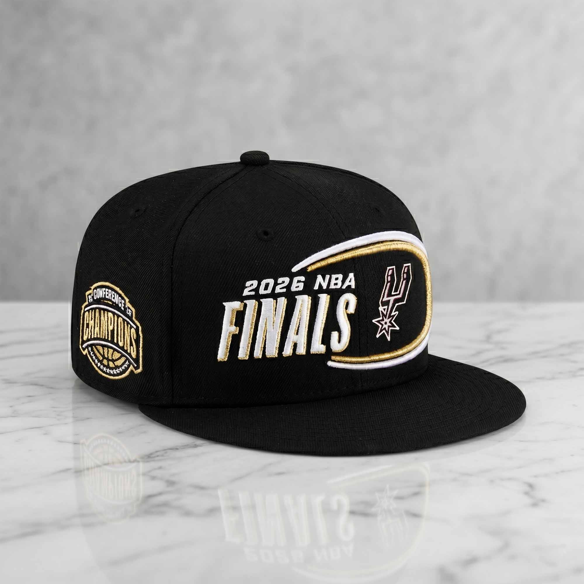 Spurs 2026 Western Conference Locker Room Hat