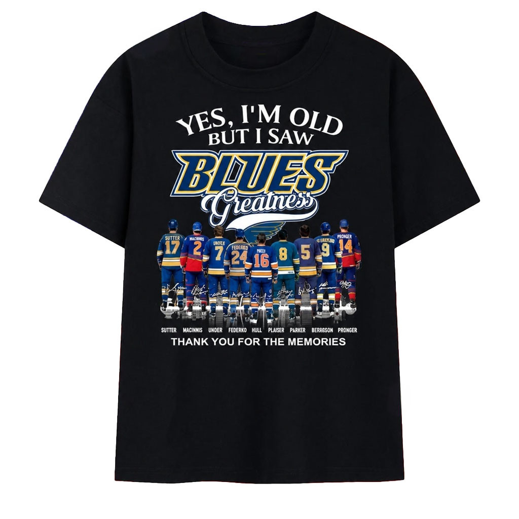 St Louis Blues Legends Greatness Vintage Hockey T-Shirt Blues Merch Best Gifts For Hockey Fans