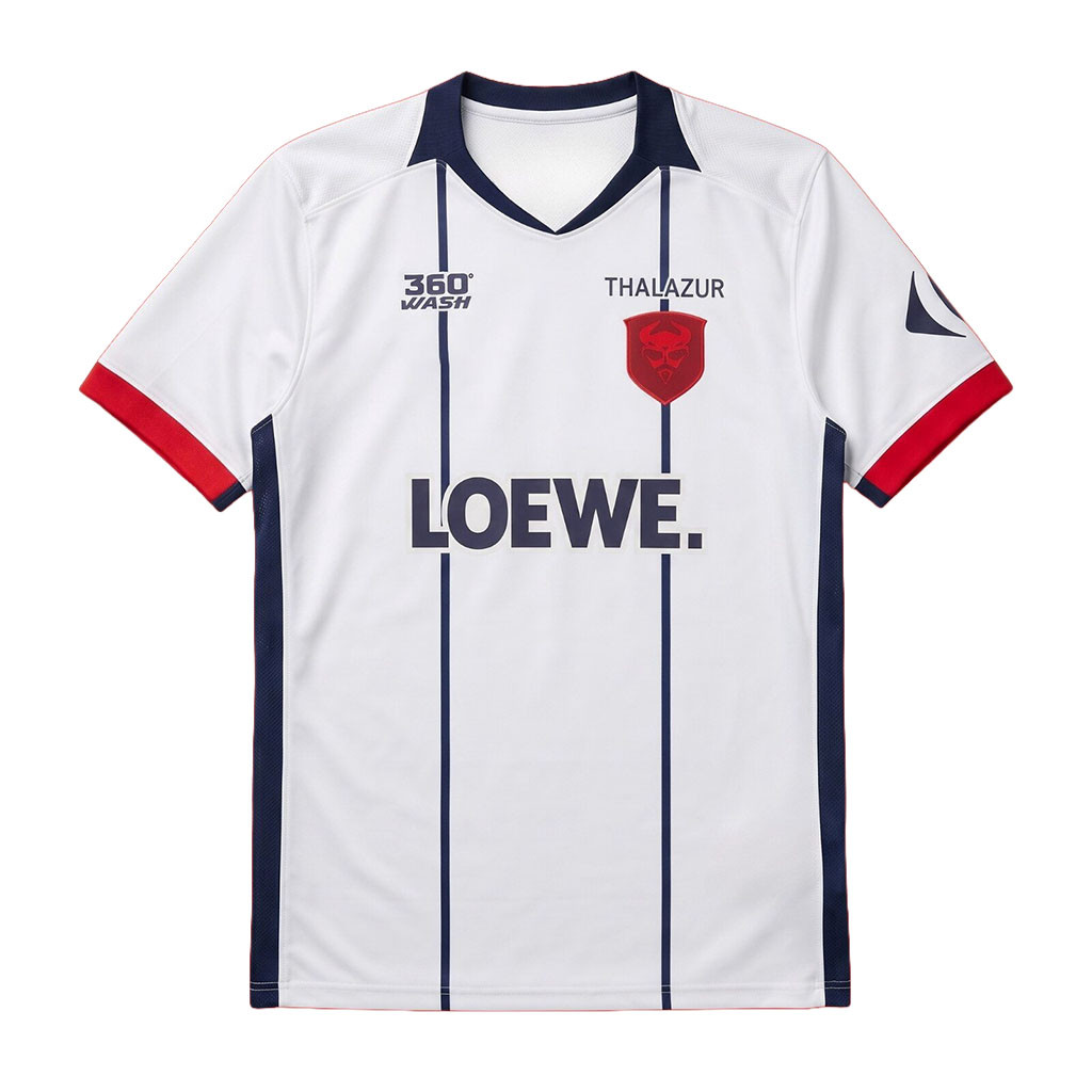 Stade Malherbe Caen 2026 2027 Season V-Neck Jersey Stade Malherbe Caen Merch Fans Gifts