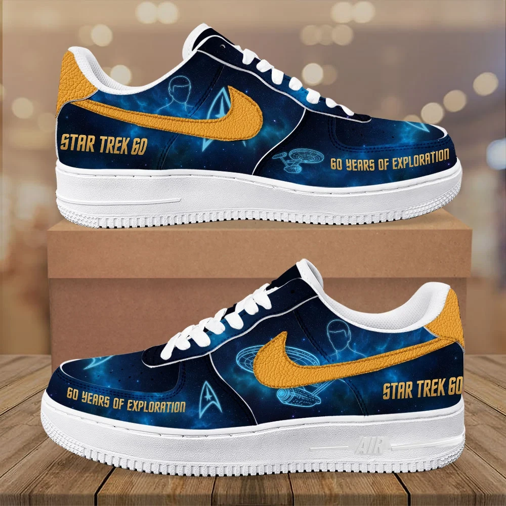 Star Trek 60 Years Of Exploration Sneakers Original Series Legacy Star Trek Merch Fans Gifts