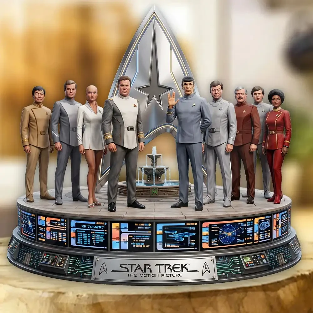 Star Trek 60th Anniversary 2026 Acrylic Plaque Star Trek Merch Legendary Space Adventure Gift