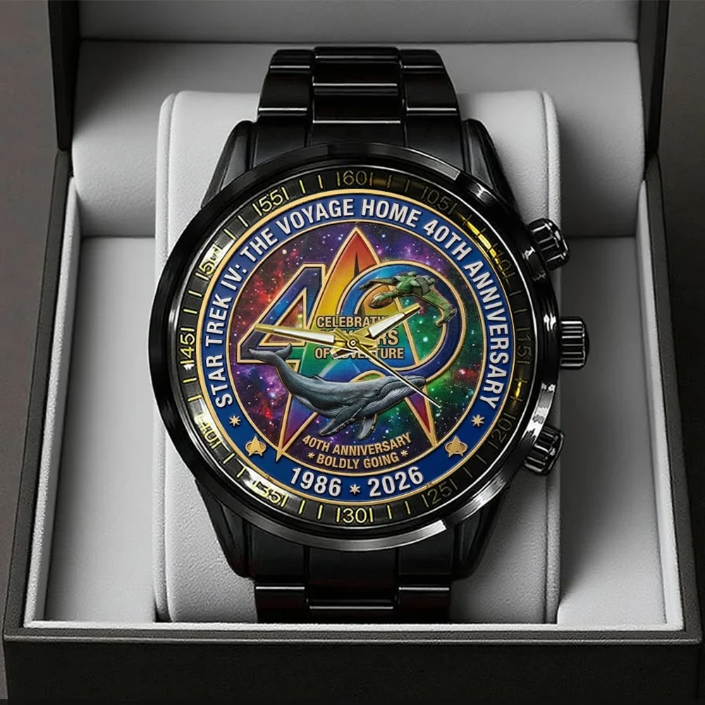 Star Trek IV The Voyage Home 40th Anniversary Watch Star Trek Merch Gift For Sci-Fi Fan
