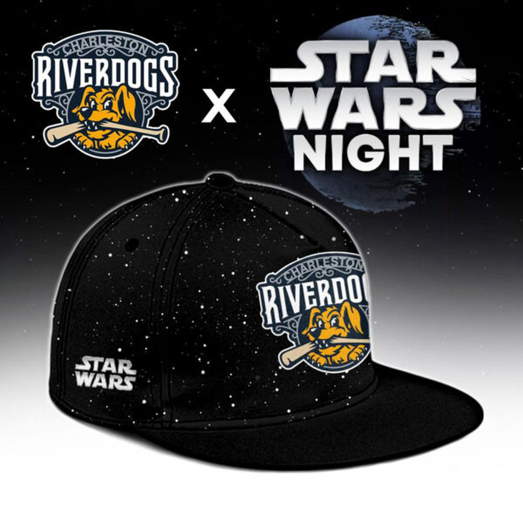 Star Wars Night X Charleston RiverDogs Snapback Hat RiverDogs Merch Cool Baseball Fan Gifts