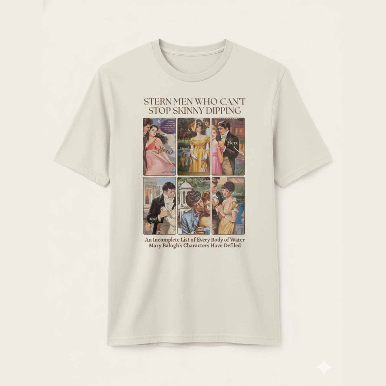 Stern Men Who Can't Stop Skinny Dipping Shirt