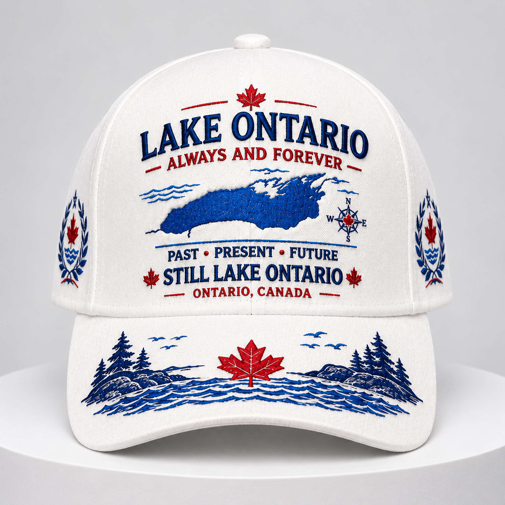 Still Lake Ontario Past Present Future Hat Lake Ontario Always And Forever Hat FDT Merch Gifts