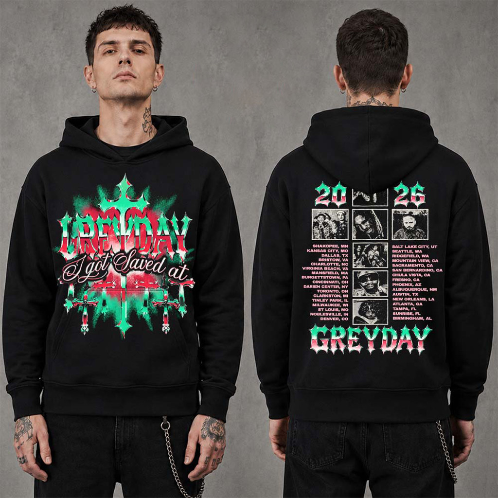 SuicideboyS Greyday 2026 Tour I Got Saved Us Hoodie SuicideboyS Merch Gifts For Fan SuicideboyS Greyday 2026 Tour I Got Saved Us Hoodie SuicideboyS Merch Gifts For Fan