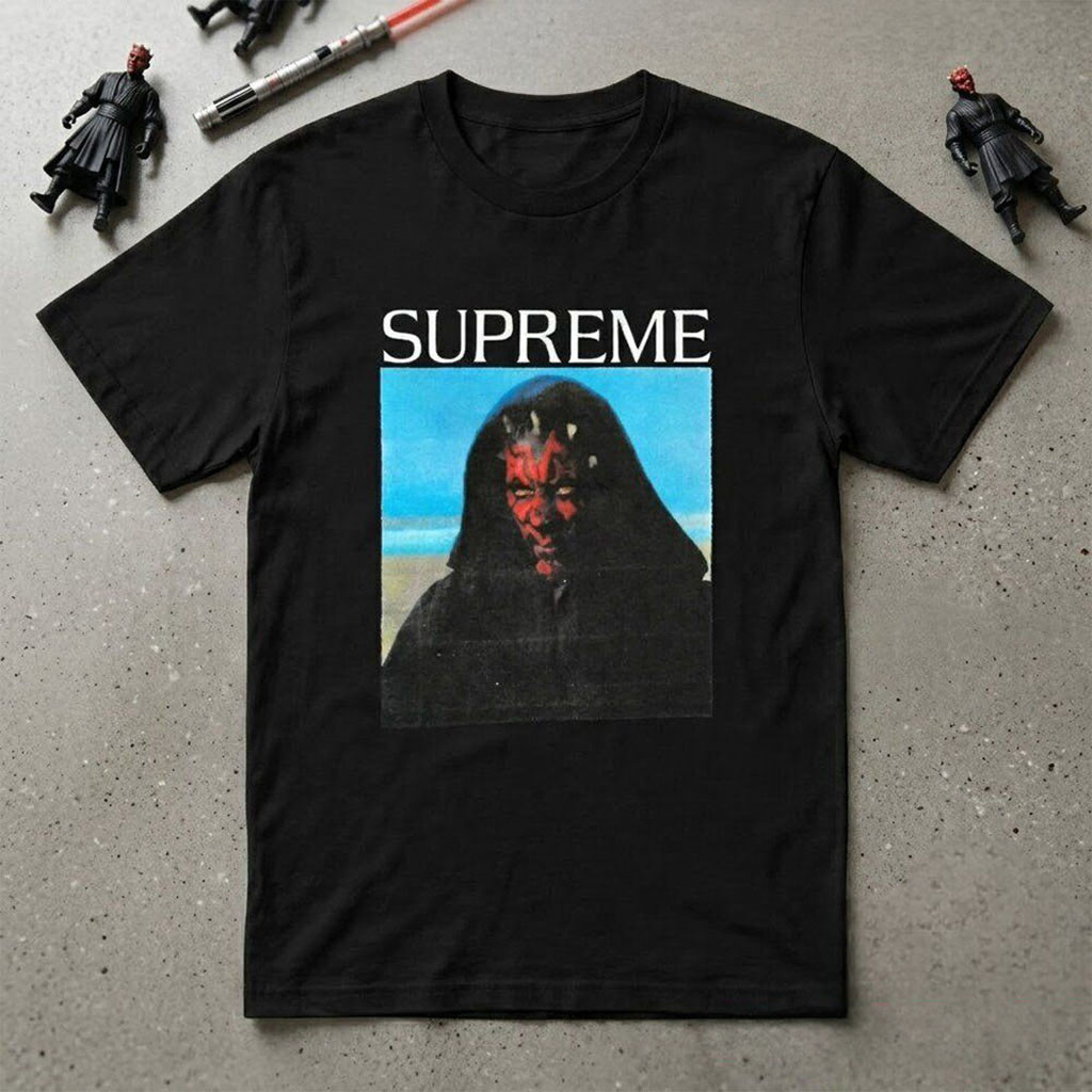 Supreme Star Wars Darth Maul Graphic T-Shirt Star Wars Merch Gift For Movie Fans