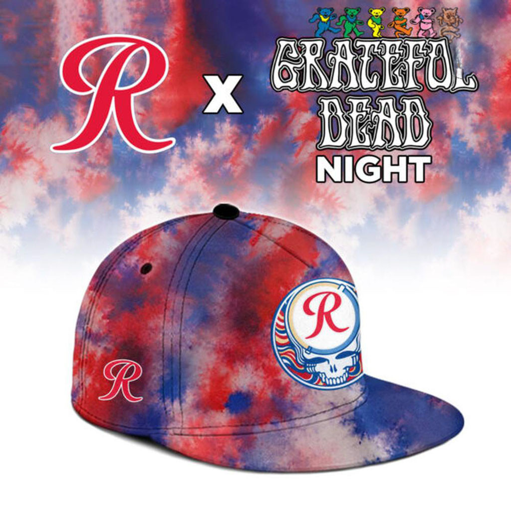 Tacoma Rainiers X Grateful Dead Night Snapback Hat Tacoma Rainiers Merch Gift For Baseball Fan