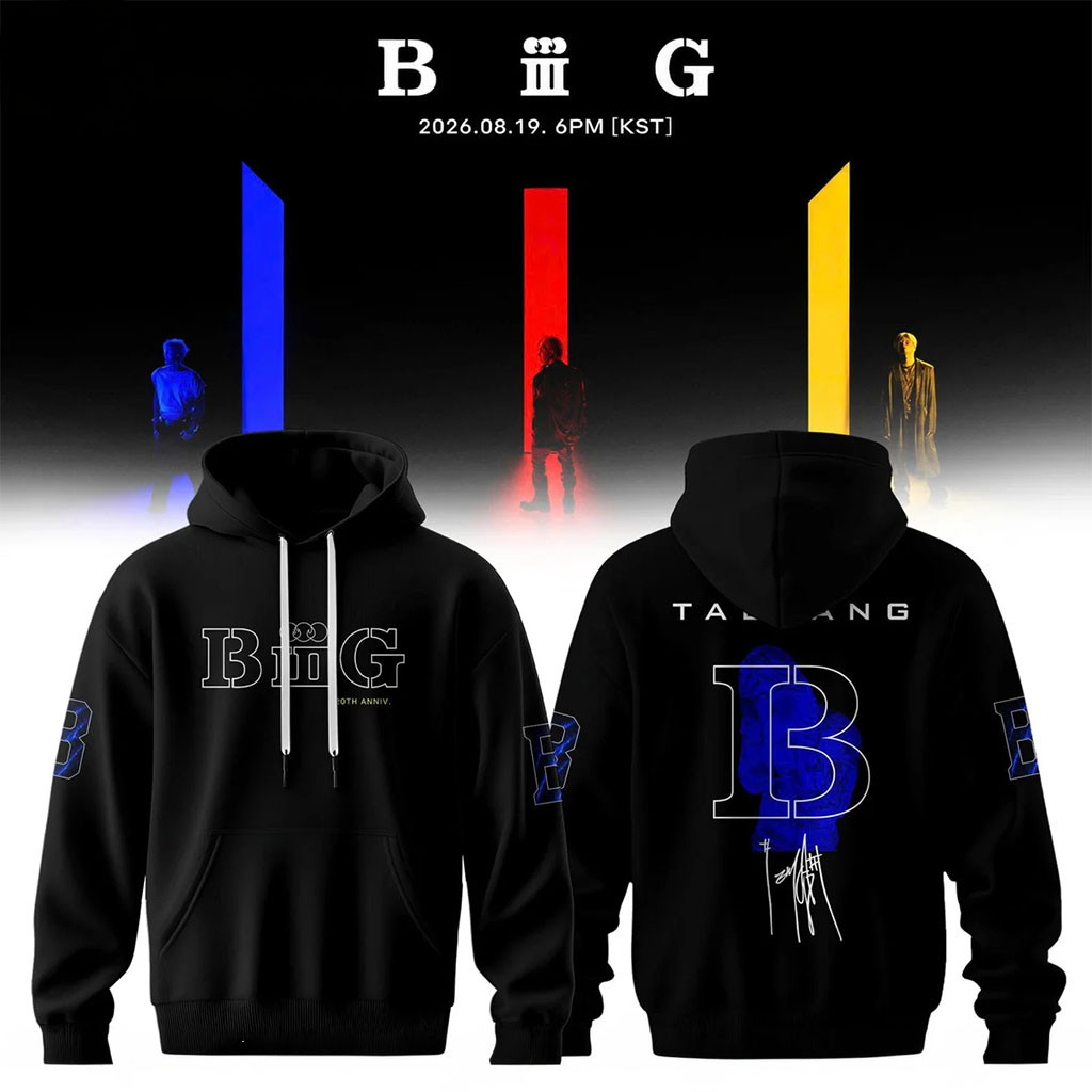 Taeyang BIGBANG 20th Anniversary World Tour 26-27 Hoodie BIGBANG Merch Gifts For Kpop Band Fan