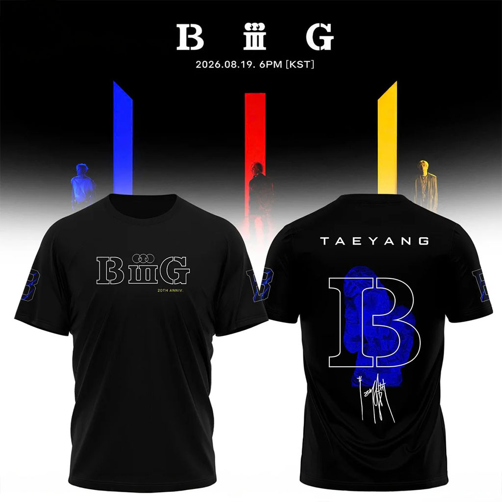 Taeyang BIGBANG 20th Anniversary World Tour 26-27 Shirt BIGBANG Merch Gifts For Kpop Fan