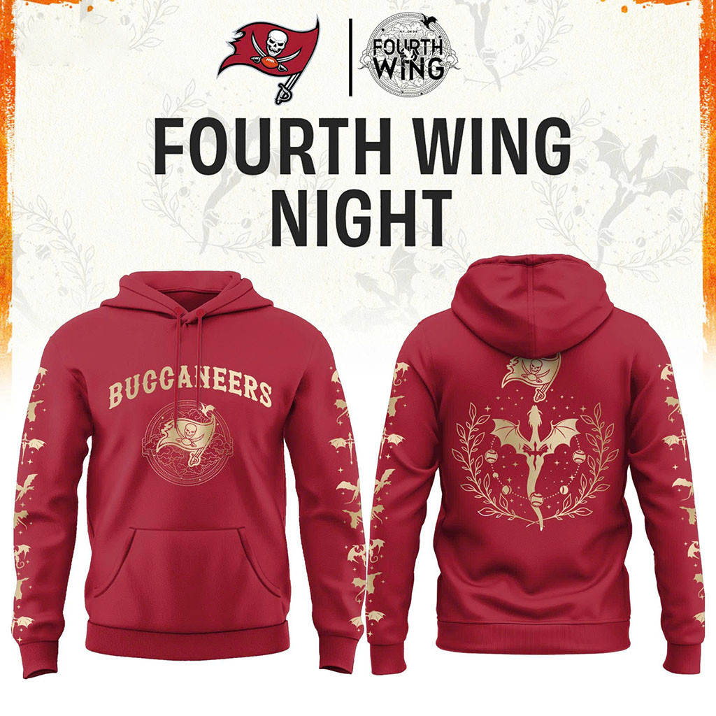 Tampa Bay Buccaneers Dragon Wing Fantasy Night 2026 Hoodie Buccaneers Merch Game Day Gifts Tampa Bay Buccaneers Dragon Wing Fantasy Night 2026 Hoodie Buccaneers Merch Game Day Gifts