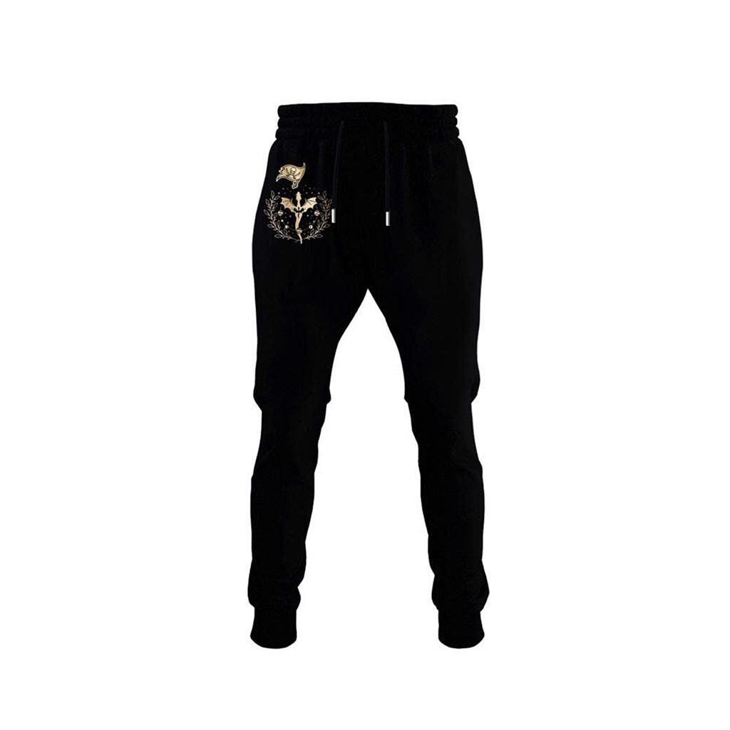 Tampa Bay Buccaneers Dragon Wing Fantasy Night 2026 Sweatpants Buccaneers Merch Black