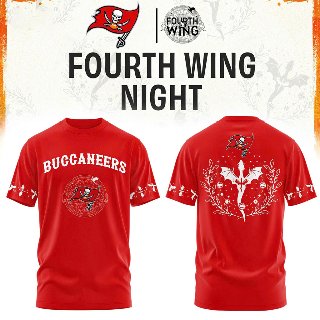 Tampa Bay Buccaneers Dragon Wing Fantasy Night 2026 T-Shirt Buccaneers Merch Game Day Gifts Tampa Bay Buccaneers Dragon Wing Fantasy Night 2026 T-Shirt Buccaneers Merch Game Day Gifts