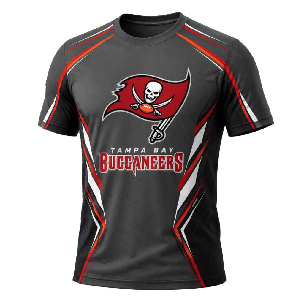 Tampa Bay Buccaneers Football Graphic Print Sport T-Shirt Buccaneers Merch Game Day Gifts