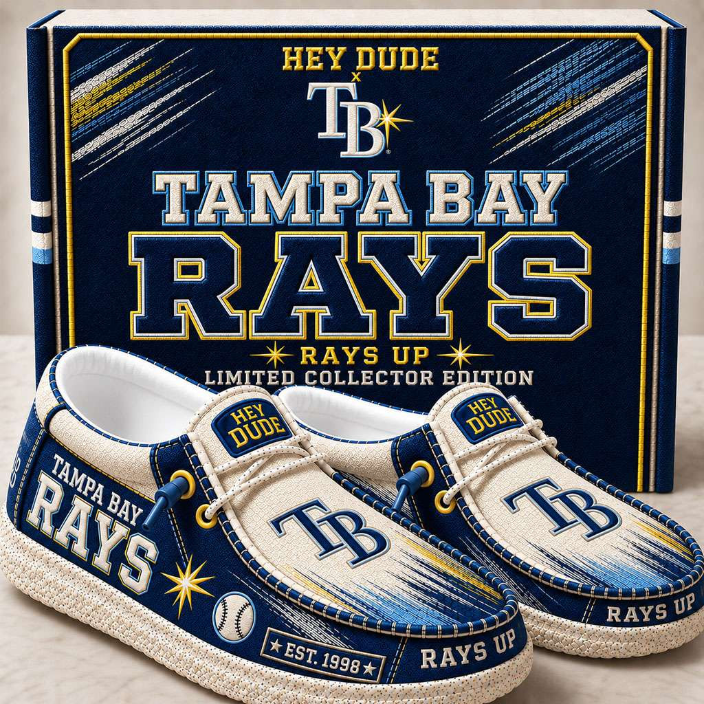 Tampa Bay Rays Merch Est 1998 Tampa Bay Baseball Slip-On Loafers Gifts For Fans