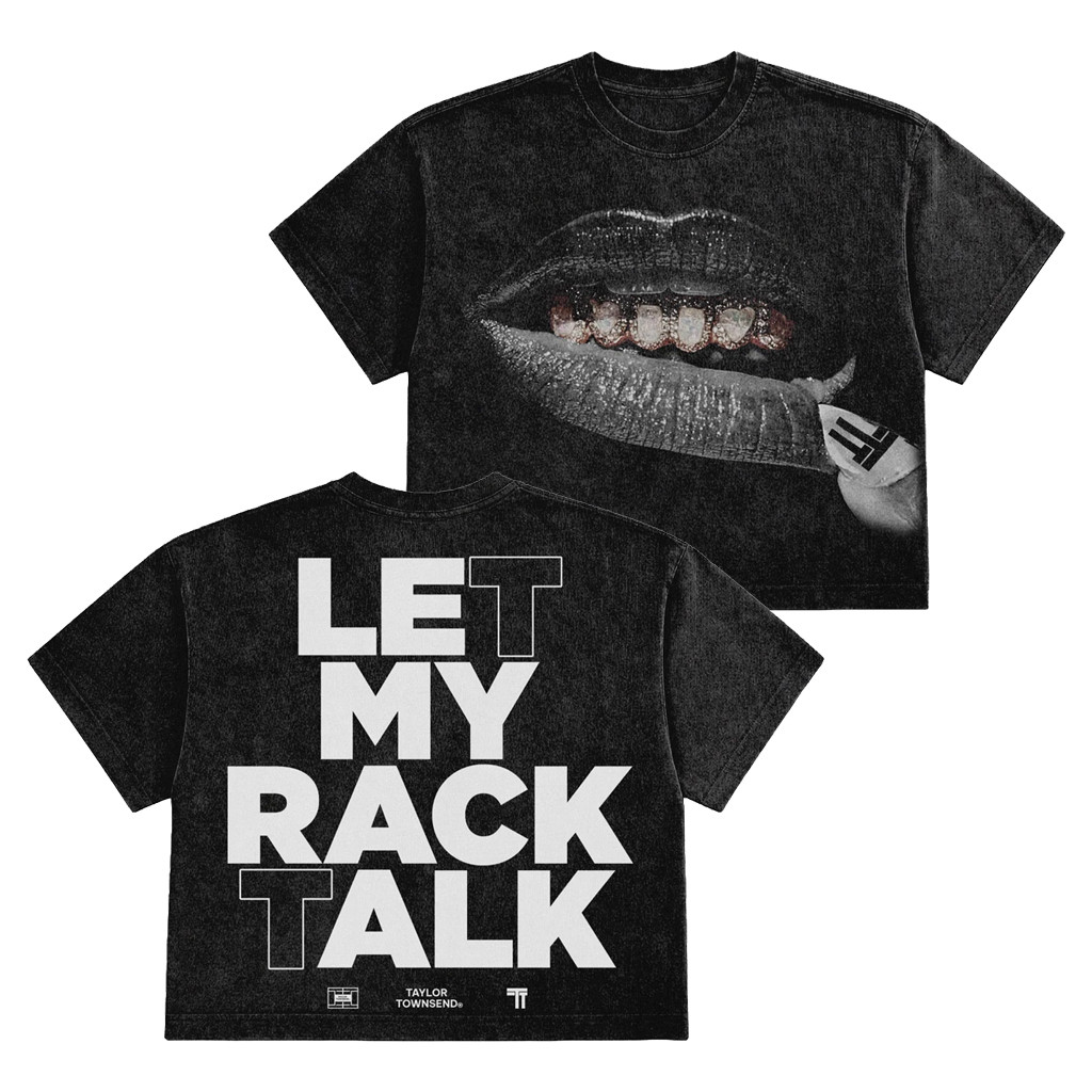 Taylor Townsend Merch 2026 Grill Crop Top Let My Rack Talk Shirt Tennis Fan Gift For Her