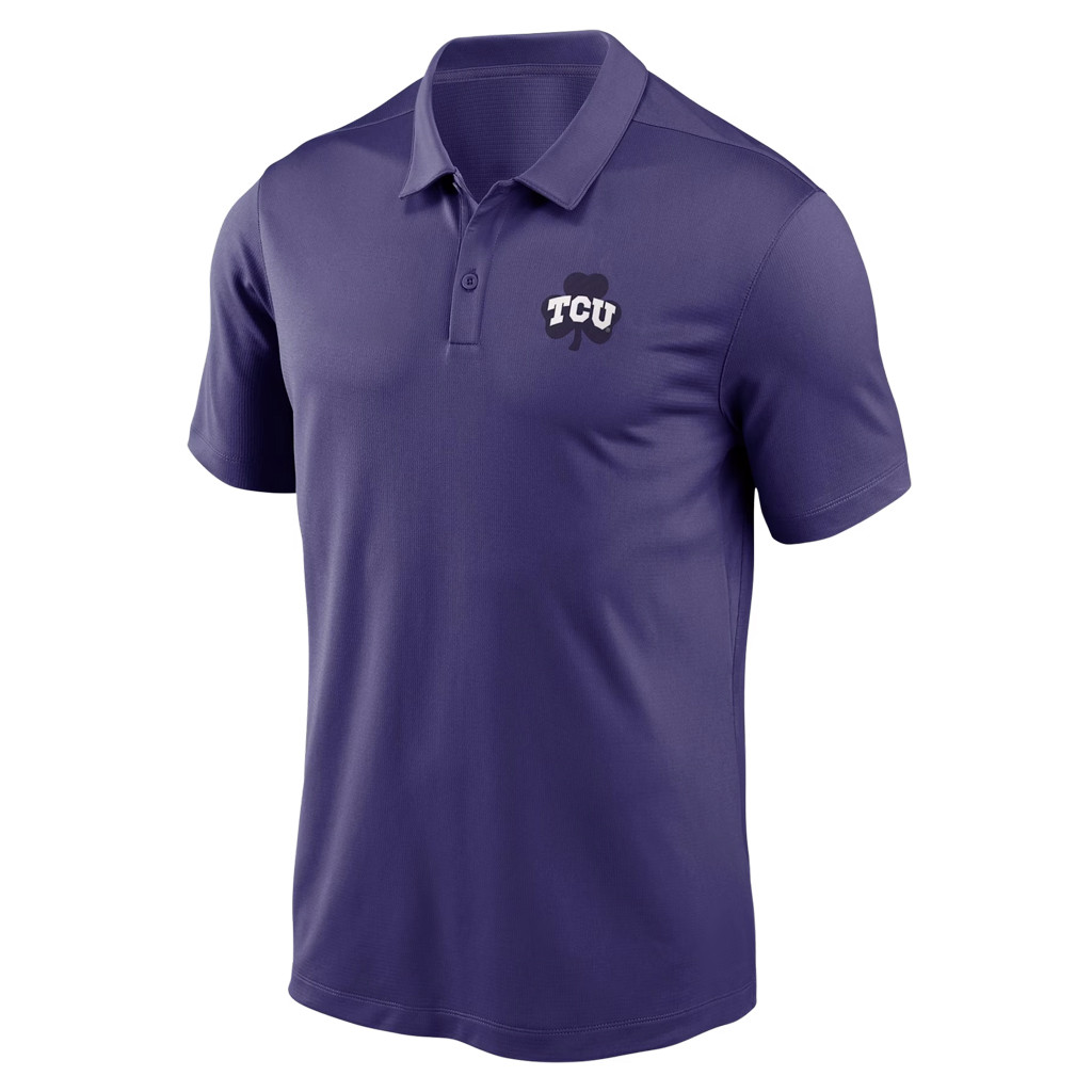 TCU Horned Frogs Merch Texas Christian University 2026 Aer Lingus College Football Classic Polo Shirt