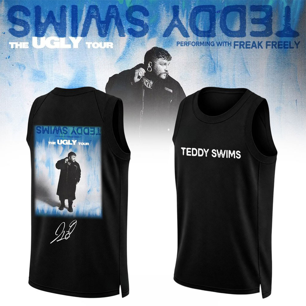Teddy Swims The Ugly Tour 2026 Basketball Jersey Teddy Swims Merch Gifts For Music Lovers Teddy Swims The Ugly Tour 2026 Basketball Jersey Teddy Swims Merch Gifts For Music Lovers