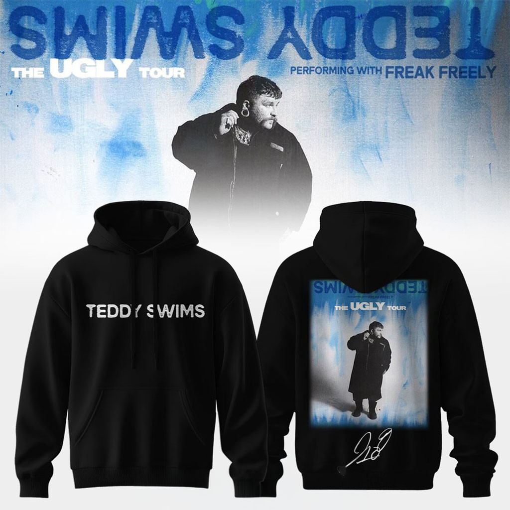 Teddy Swims The Ugly Tour 2026 Hoodie Teddy Swims Merch Best Gifts For Music Lovers