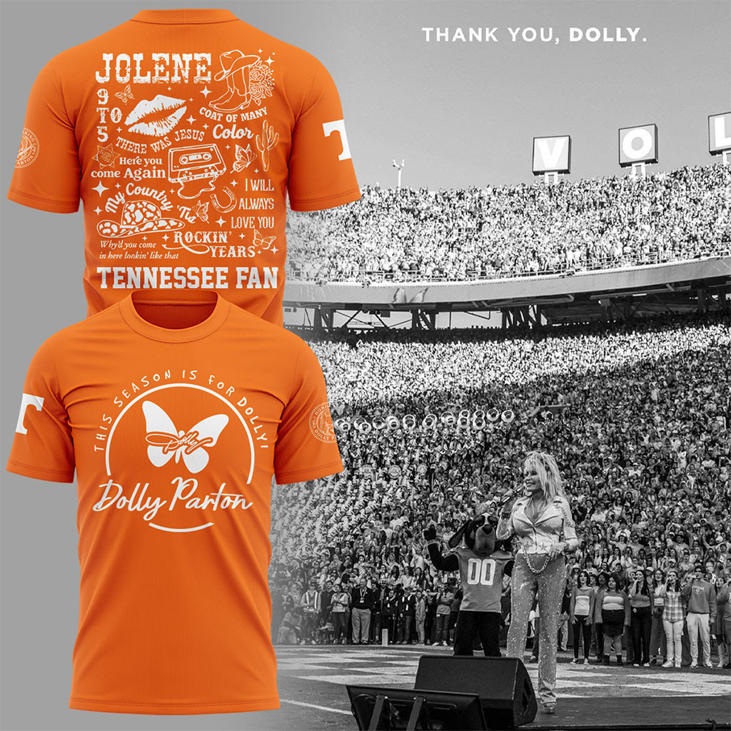 Tennessee This Season Is For Dolly T-Shirt RIP Dolly Parton Merch Tribute Gift Ideas