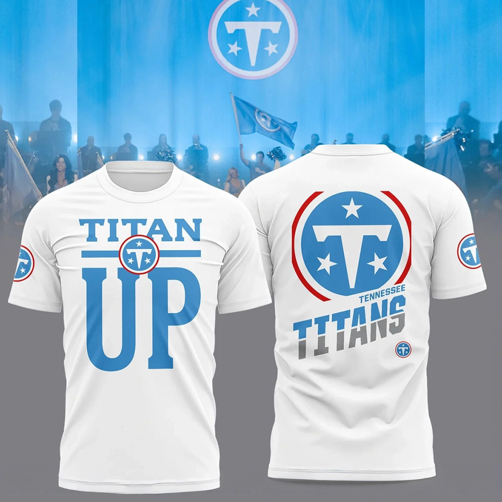 Tennessee Titans Football 2026 New Logo New Chapter Shirt Game Day T-Shirt Titans Merch