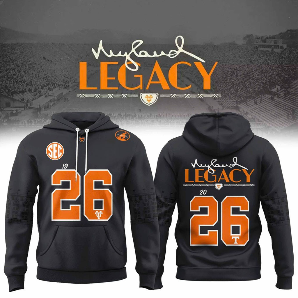 Tennessee Volunteers Legacy Game Football Hoodie 2026 Volunteers Merch Gift For Game Day