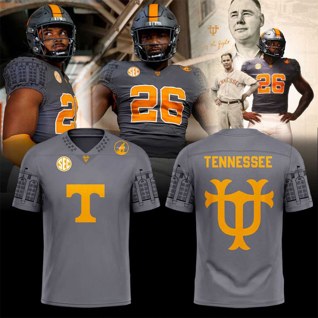 Tennessee Volunteers Merch The Neyland Legacy Some Legacies Never Fade Football Jersey