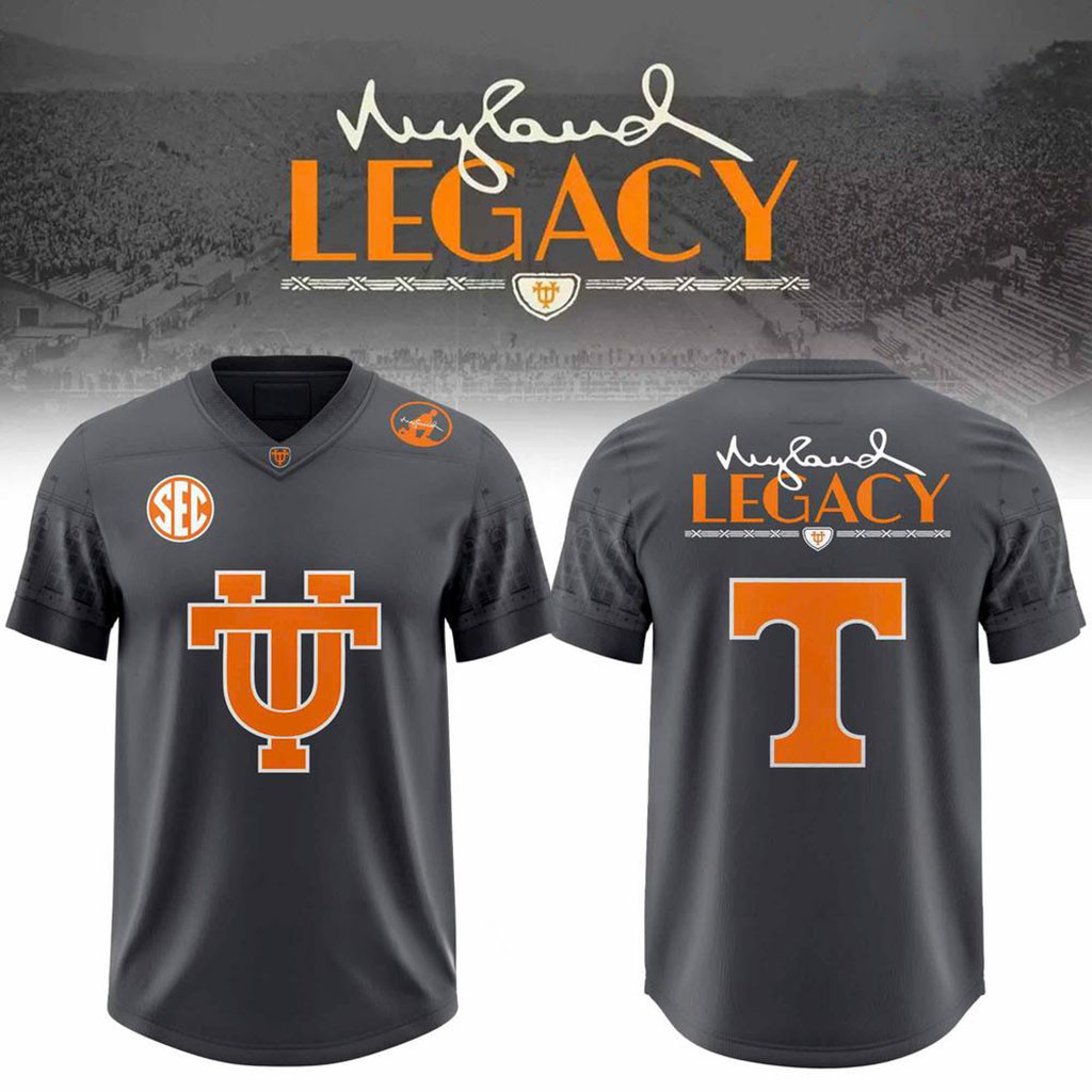 Tennessee Volunteers Neyland Legacy Smokey Grey Football Jersey Volunteers Merch Fan Gifts Tennessee Volunteers Neyland Legacy Smokey Grey Football Jersey Volunteers Merch Fan Gifts