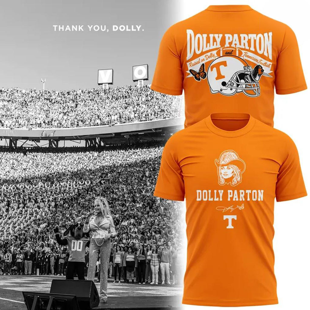 Tennessee Volunteers Raised On Dolly Parton Sweatshirt Tennessee Football Merch Fan Gifts