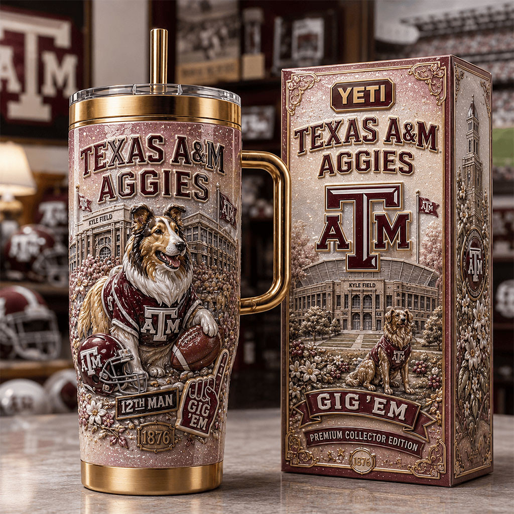 Texas A&M Aggies Gig 'Em Tumbler Texas A&M Aggies Merch Best Football Fan Gifts Texas A&M Aggies Gig 'Em Tumbler Texas A&M Aggies Merch Best Football Fan Gifts