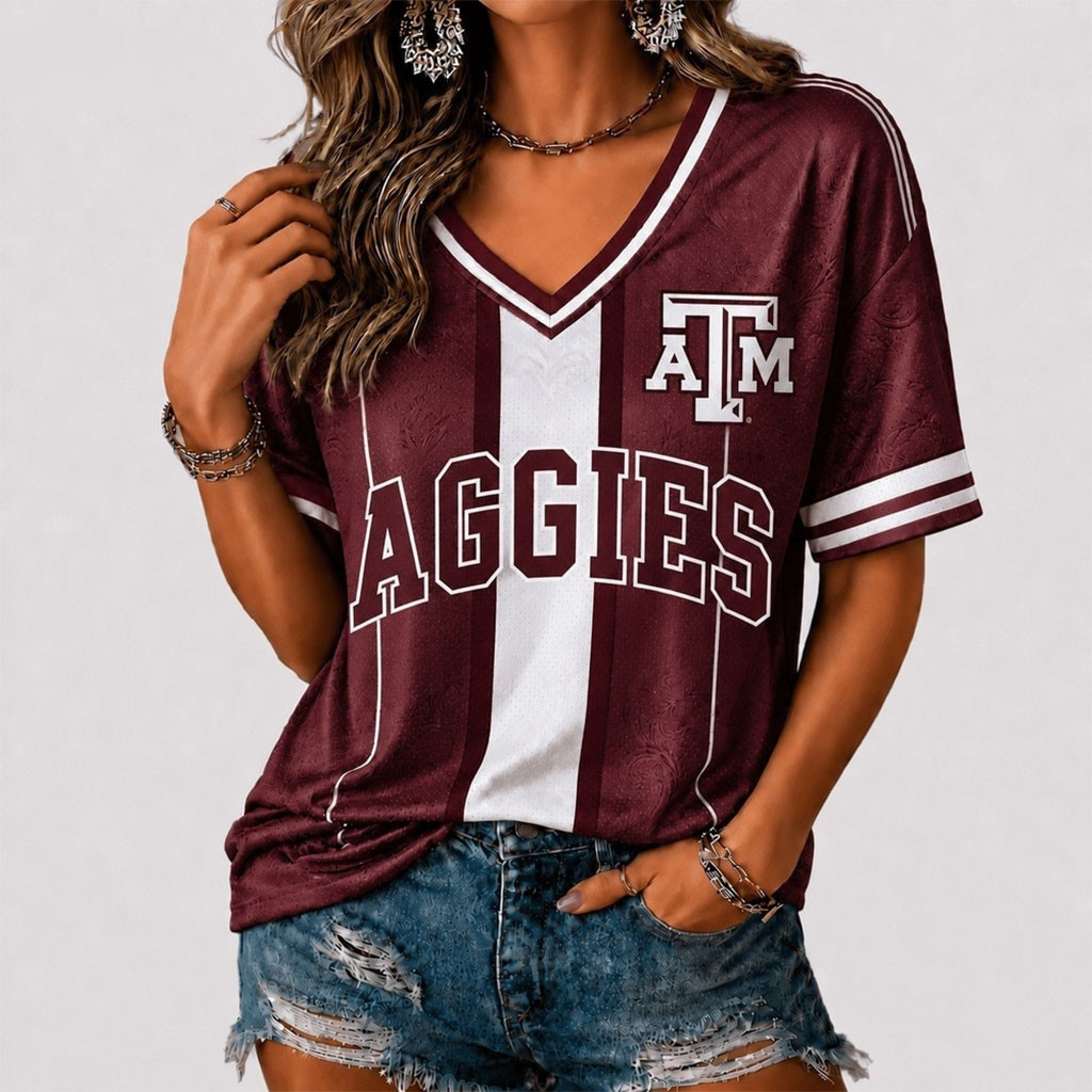 Texas A&M Aggies Rivalry Game Spirit V-Neck T-Shirt Aggies Merch Best Gifts For Football Fans Texas A&M Aggies Rivalry Game Spirit V-Neck T-Shirt Aggies Merch Best Gifts For Football Fans