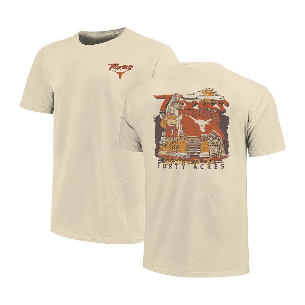 Texas Longhorns Merch 2026 Texas Longhorns Image One Hand-Drawn Campus Stack T-Shirt Gifts Texas Longhorns Merch 2026 Texas Longhorns Image One Hand-Drawn Campus Stack T-Shirt Gifts