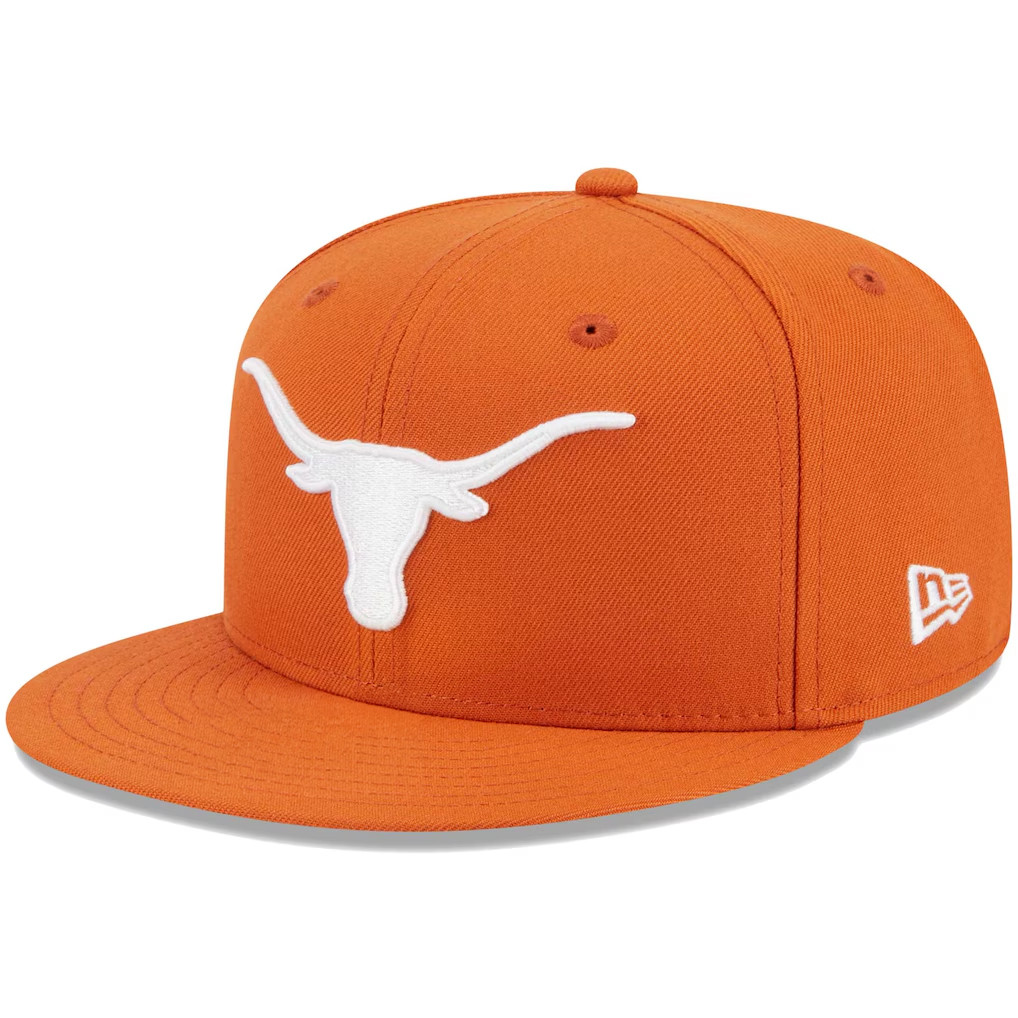 Texas Longhorns Merch 2026 Texas Longhorns New Era Snapback Hat Embroidered Gifts For Fans
