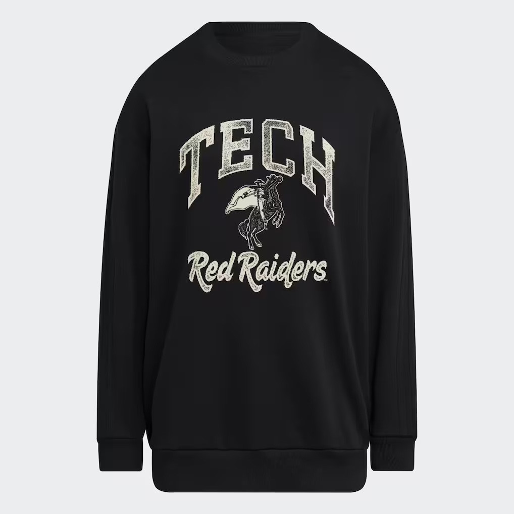 Texas Tech Merch 2026 Texas Tech Red Raiders Sweatshirt Black Football Fan Gift Ideas