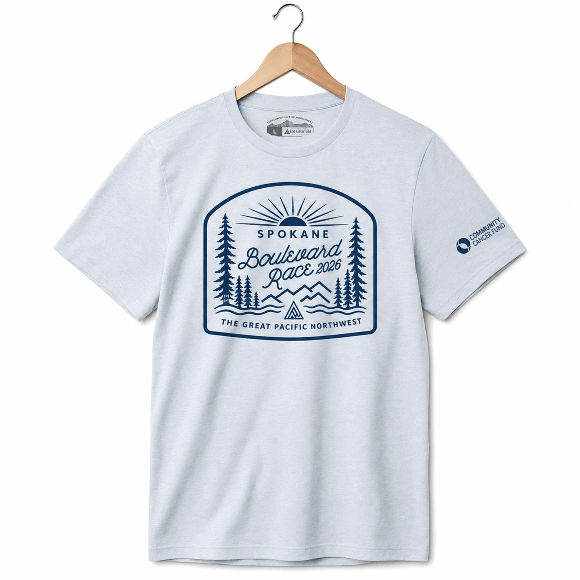 The Boulevard Race Spokane 2026 Great PNW Running Shirt